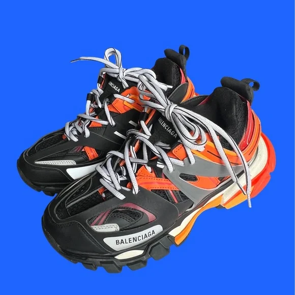 Balenciaga | Shoes | Stunning Orangeblackgreyred Balenciaga
